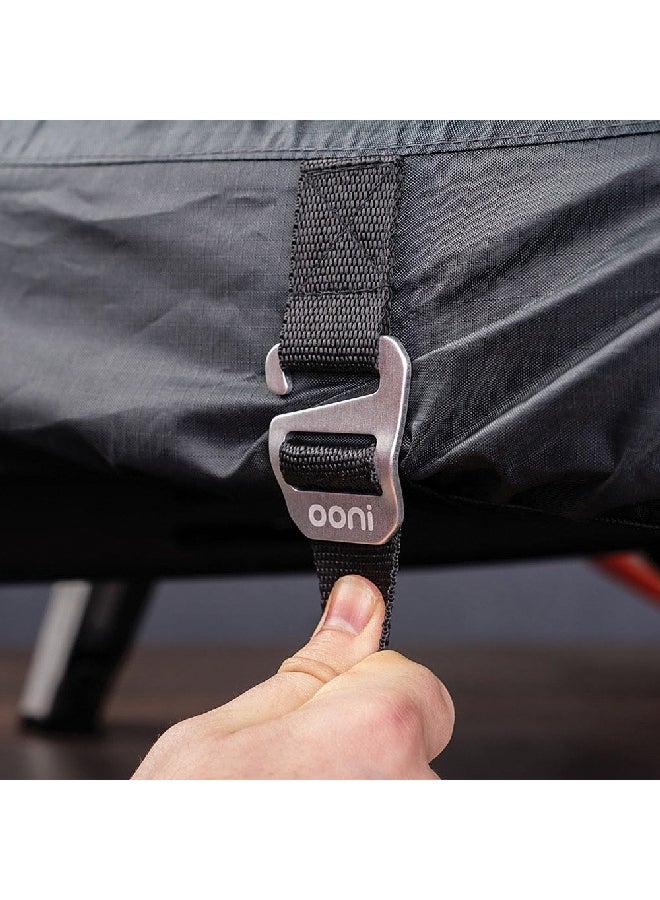 ooni Lightweight and Waterproof Polyester Cover for Koda 16 Pizza Oven Black 1.6 x 9 x 10.75 Inch UU-P0AF00 - Image 3